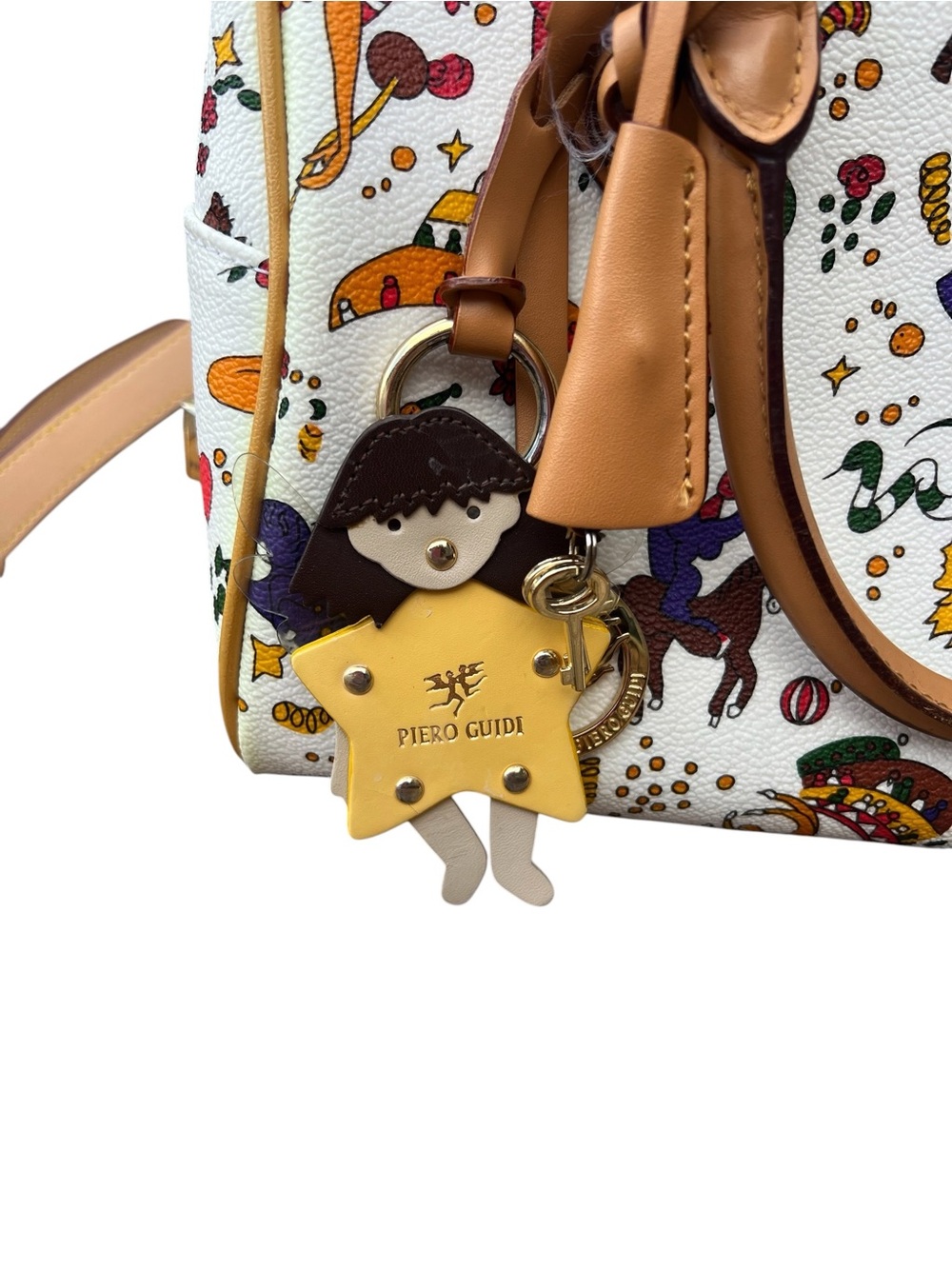 Piero Guidi Magic Circus Bauletto Piccolo Satchel Rare Italian Designer - Picture 3 of 13